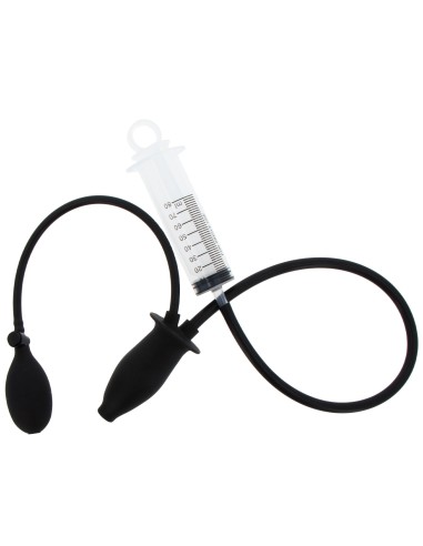 Plug Gonflable Lubinflat Butt 10.5 x 4 cm Noir | FetishXplore