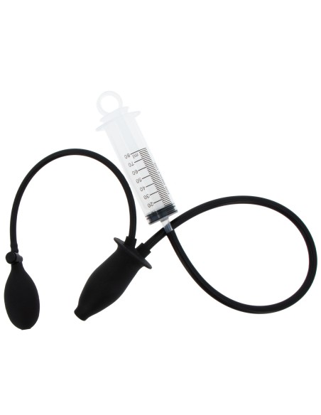 Plug Gonflable Lubinflat Butt 10.5 x 4 cm Noir | FetishXplore