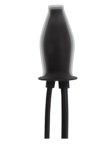 Plug Gonflable Lubinflat Butt 10.5 x 4 cm Noir | FetishXplore
