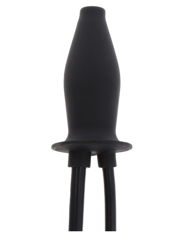 Plug Gonflable Lubinflat Butt 10.5 x 4 cm Noir | FetishXplore