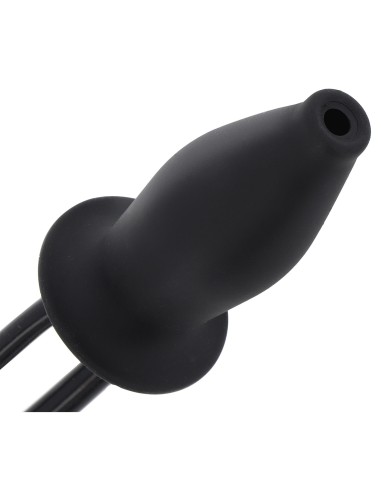 Plug Gonflable Lubinflat Butt 10.5 x 4 cm Noir | FetishXplore