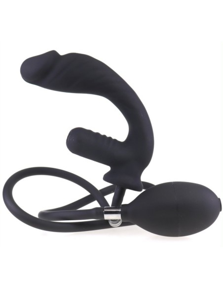 Plug Gonflable et Vibrant Infladick Inflate Gear | FetishXplore
