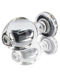 Plug en Verre Brilliant Star 8 x 4.5 cm | FetishXplore