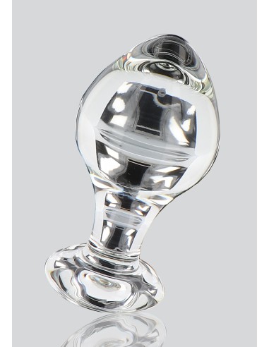 Plug en Verre Brilliant Star 8 x 4.5 cm | FetishXplore