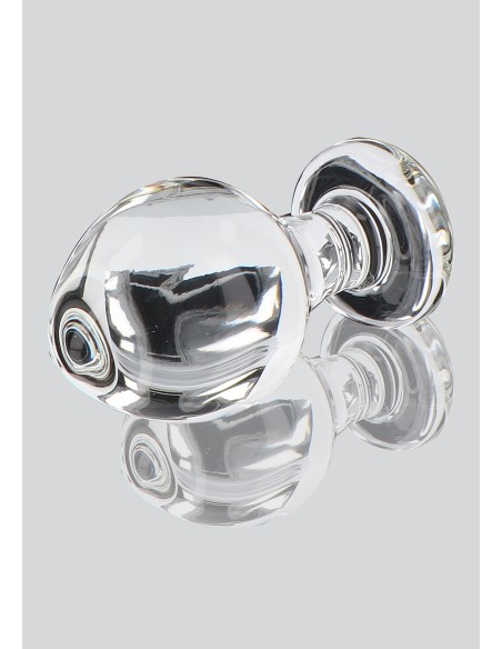 Plug en Verre Brilliant Star 8 x 4.5 cm | FetishXplore