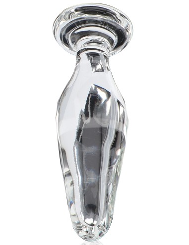Plug en Verre Star Sparkler 11 x 3.5 cm | FetishXplore