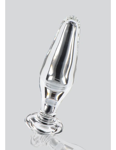 Plug en Verre Star Sparkler 11 x 3.5 cm | FetishXplore