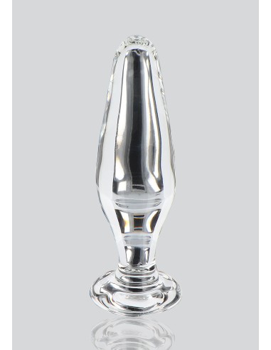 Plug en Verre Star Sparkler 11 x 3.5 cm | FetishXplore
