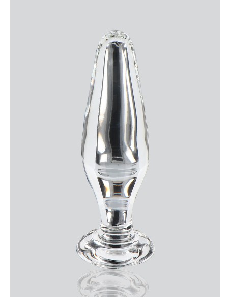 Plug en Verre Star Sparkler 11 x 3.5 cm | FetishXplore