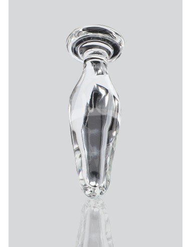 Plug en Verre Star Sparkler 11 x 3.5 cm | FetishXplore