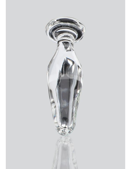 Plug en Verre Star Sparkler 11 x 3.5 cm | FetishXplore