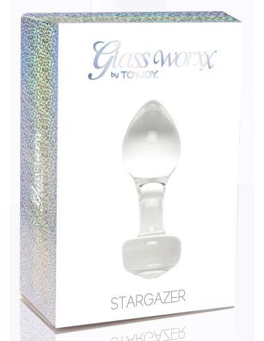 Plug en Verre Stargazer 6 x 3.7 cm | FetishXplore