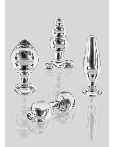 Plug en Verre Stargazer 6 x 3.7 cm | FetishXplore