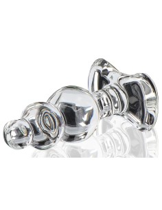 Plug en Verre Crystal Jewel 9.5 x 3.5 cm | FetishXplore