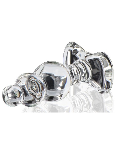 Plug en Verre Crystal Jewel 9.5 x 3.5 cm | FetishXplore