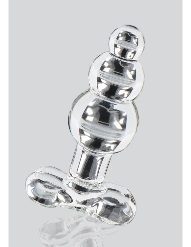 Plug en Verre Crystal Jewel 9.5 x 3.5 cm | FetishXplore