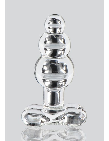 Plug en Verre Crystal Jewel 9.5 x 3.5 cm | FetishXplore