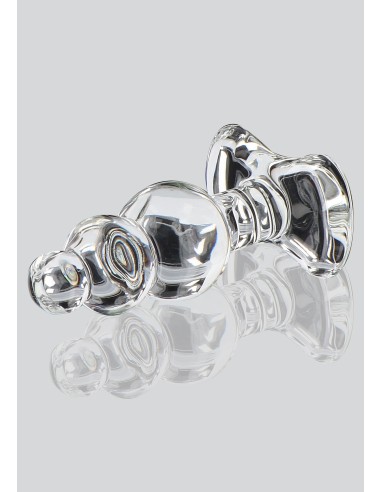 Plug en Verre Crystal Jewel 9.5 x 3.5 cm | FetishXplore