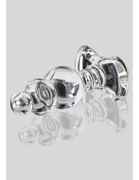 Plug en Verre Crystal Jewel 9.5 x 3.5 cm | FetishXplore