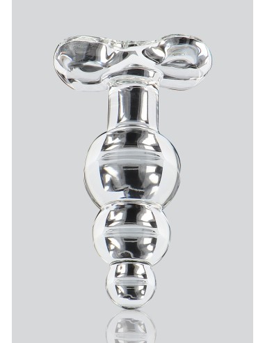 Plug en Verre Crystal Jewel 9.5 x 3.5 cm | FetishXplore