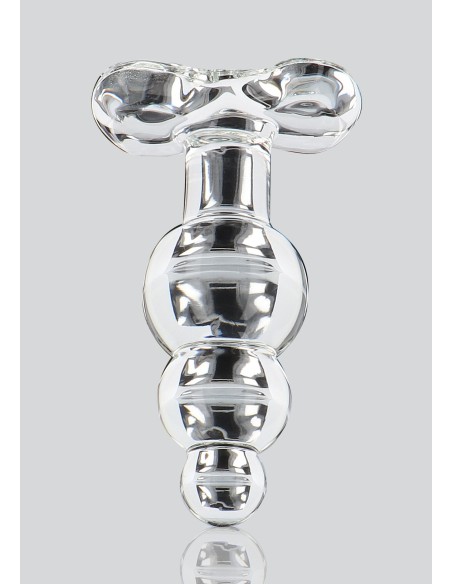 Plug en Verre Crystal Jewel 9.5 x 3.5 cm | FetishXplore