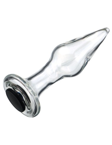 Plug en Verre Creux Holglass 10.5 x 3.6 cm | FetishXplore