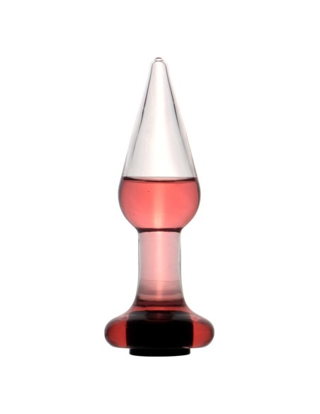 Plug en Verre Creux Holglass 10.5 x 3.6 cm | FetishXplore