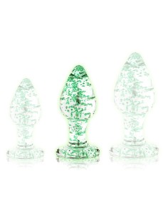 Plug en Verre Phosphorescent Butt Glow M 7 x 3.2 cm | FetishXplore