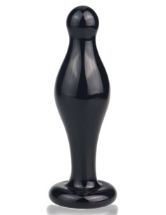 Plug en Verre Pawlo 9.5 x 3.3 cm Noir | FetishXplore