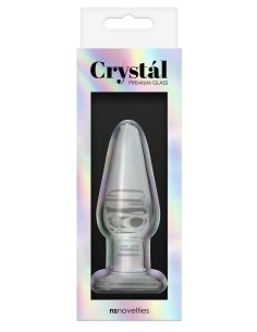 Plug en Verre Crystal Tapered Renegade 8.5 x 2.9 cm | FetishXplore 2