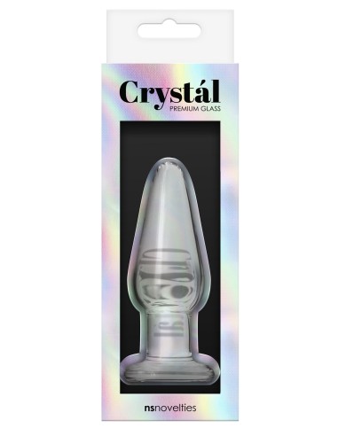 Plug en Verre Crystal Tapered Renegade 8.5 x 2.9 cm | FetishXplore