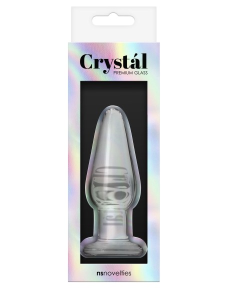 Plug en Verre Crystal Tapered Renegade 8.5 x 2.9 cm | FetishXplore
