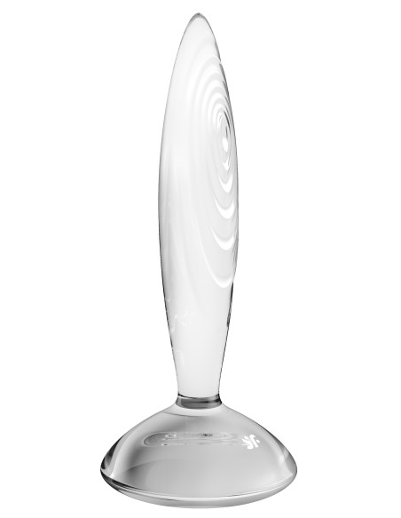 Plug en Verre Sparkling Crystal 16 x 3.5 cm Transparent | FetishXplore