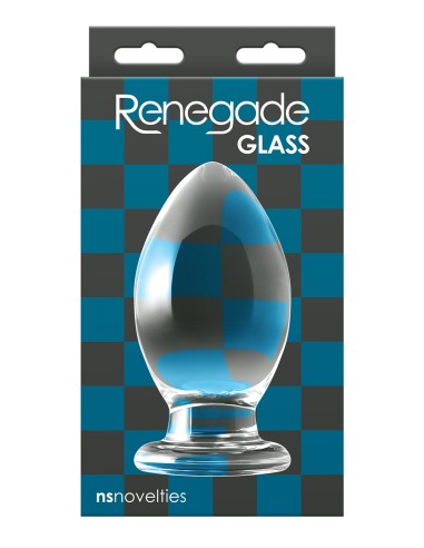 Plug en Verre Bishop Glass 12 x 6.7 cm | FetishXplore