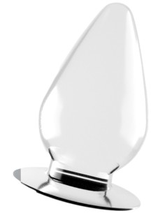 Plug Transparent Flawless 10 x 5.5 cm | FetishXplore
