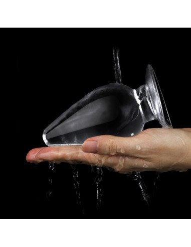 Plug Transparent Flawless 10 x 5.5 cm | FetishXplore