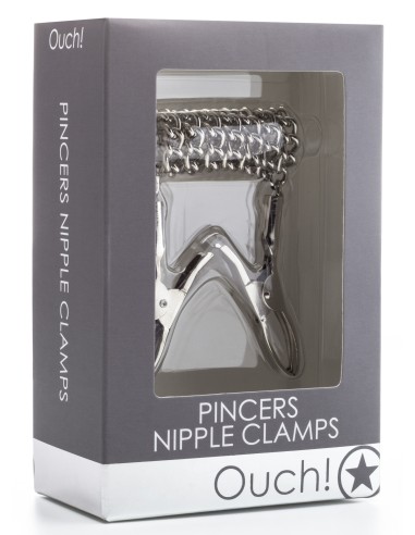 Pincers Chain Nipple Clamp 35cm Metal