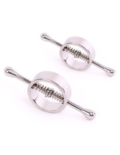 Pinces pour Tétons Spring Loaded - Kiotos | FetishXplore