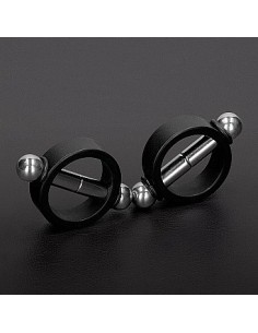 Pinces Magnétiques pour Tétons Pincher Noires - Triune | FetishXplore