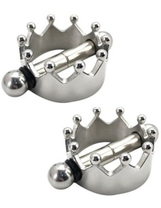 Pince-Tétons en Métal Crown 27mm | FetishXplore