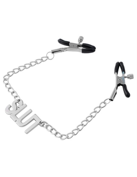 Nipple clamp with Slut plate 38cm