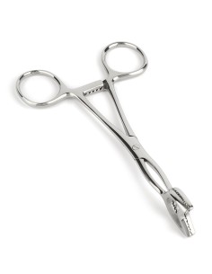 Pince Cube Tong Forme en V 15cm Mr. Steel | FetishXplore