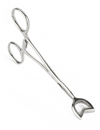 Pince Cube Tong Forme en V 15cm Mr. Steel | FetishXplore