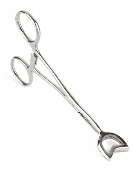 Pince Cube Tong Forme en V 15cm Mr. Steel | FetishXplore