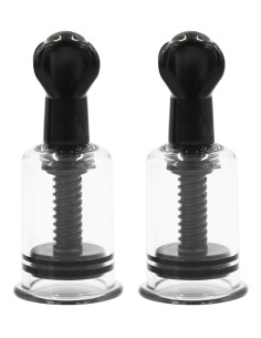 Twist nipples black 21 mm