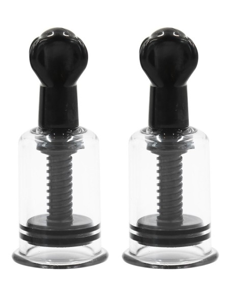 Twist nipples black 21 mm