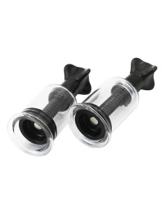 Twist nipples black 21 mm 2