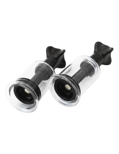 Twist nipples black 21 mm