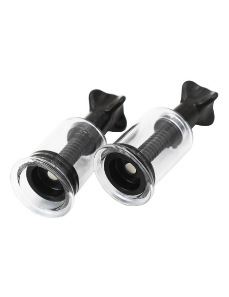 Twist nipples black 21 mm