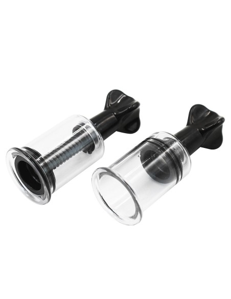 Twist nipples black 21 mm